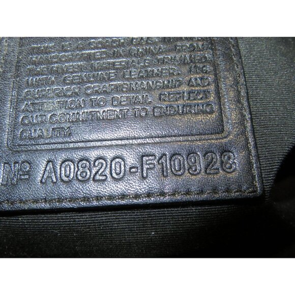 Coach 2008 Y2K Soho Black & Gray Jacquard Signature Satchel Tote Bag F10928 - Picture 6 of 12